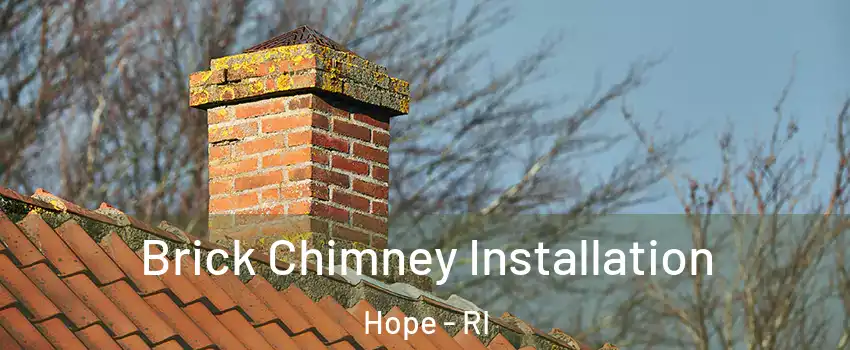 Brick Chimney Installation Hope - RI