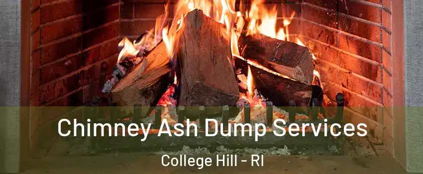 Chimney Ash Dump Services College Hill - RI