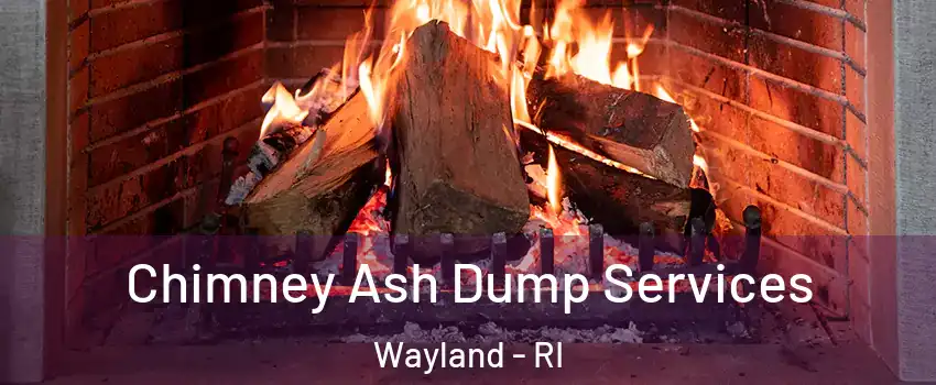 Chimney Ash Dump Services Wayland - RI