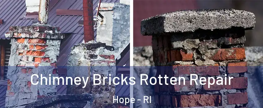 Chimney Bricks Rotten Repair Hope - RI