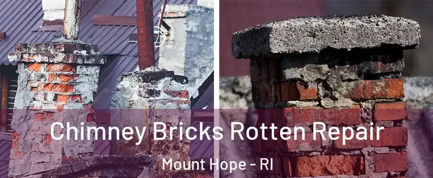 Chimney Bricks Rotten Repair Mount Hope - RI