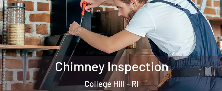 Chimney Inspection College Hill - RI