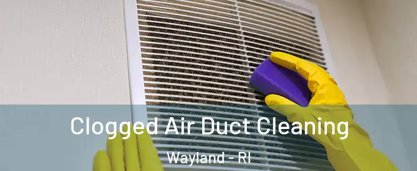 Clogged Air Duct Cleaning Wayland - RI