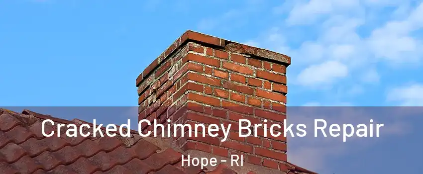 Cracked Chimney Bricks Repair Hope - RI