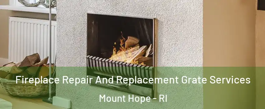 Fireplace Repair And Replacement Grate Services Mount Hope - RI