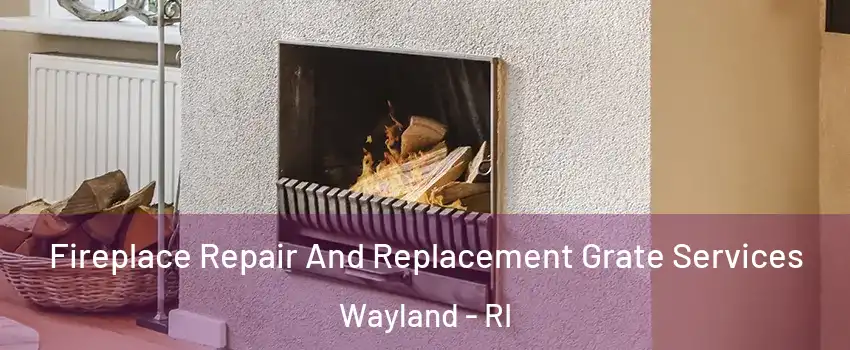 Fireplace Repair And Replacement Grate Services Wayland - RI