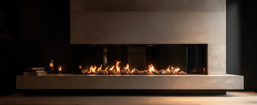 Gas Fireplace Ember Bed Design Services in Silver Lake, Rhode Island