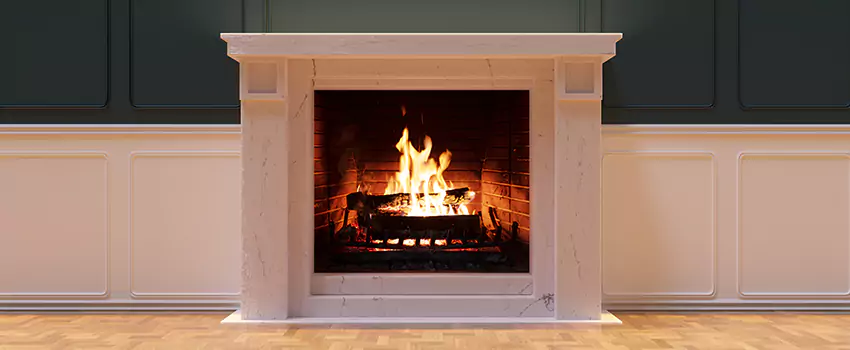 Open Flame Wood-Burning Fireplace Installation Services in West End, Rhode Island