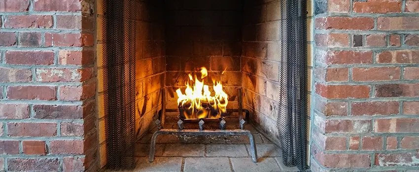 Repairing Damaged Fireplace Tiles in Upper South Providence, Rhode Island