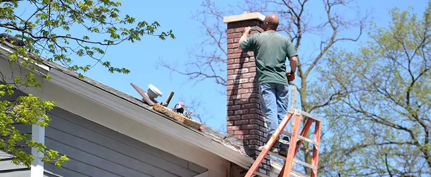 Vinyl and PVC Chimney Flashing Installation in Blackstone, RI