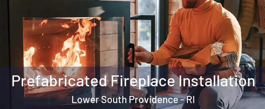 Prefabricated Fireplace Installation Lower South Providence - RI